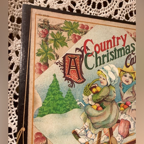 A Country Christmas Card - Vintage Vinyl Holiday LP Album - Great Graphic - Picture 3 of 15